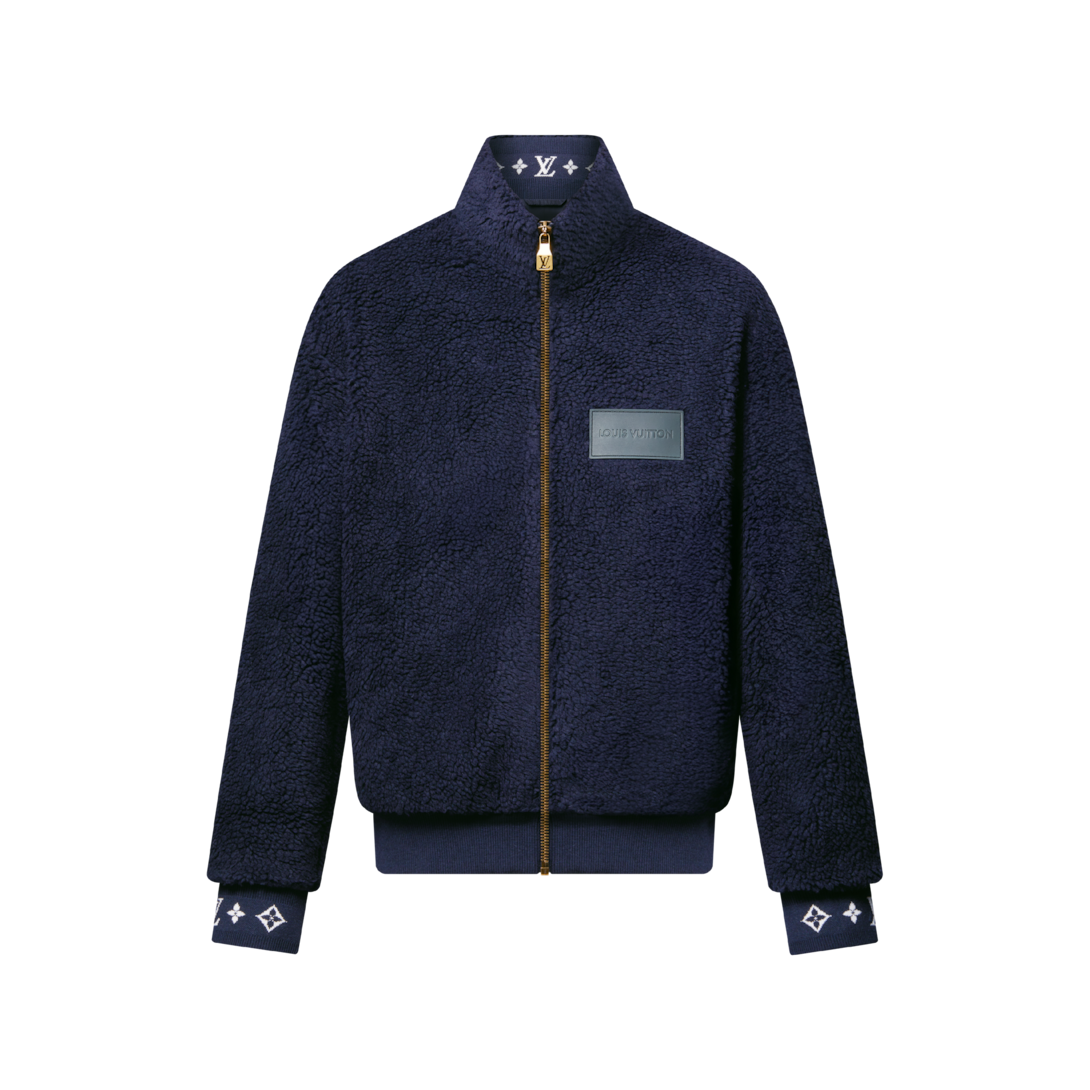 Leather Patch Fleece Blouson - Holiday Gifts for Him | LOUIS VUITTON Leather Patch Fleece Blouson - Holiday Gifts for Him | LOUIS VUITTON